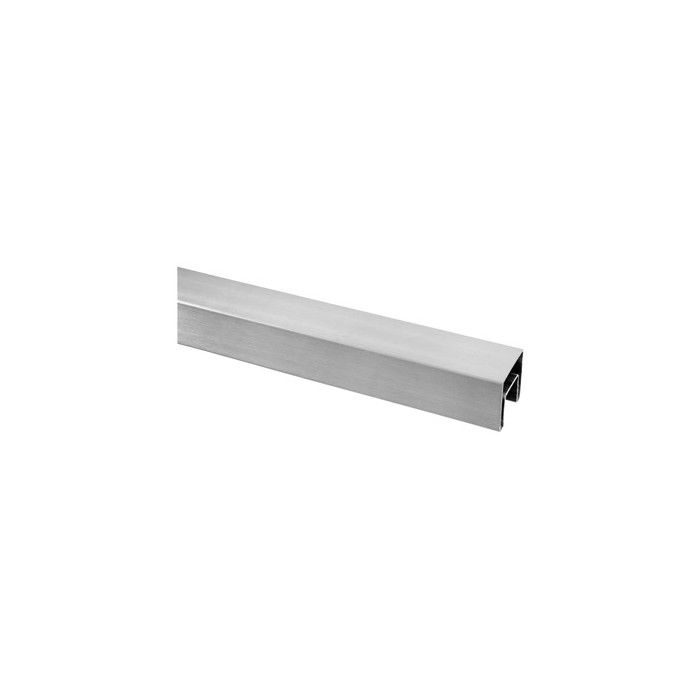 U-profielbuis 40 x 40 x 1,5 mm RVS-316 mat geslepen main product photo