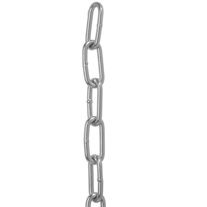 Ketting 6 mm langschalmig DIN 763 per meter RVS-316 (A4) main product photo
