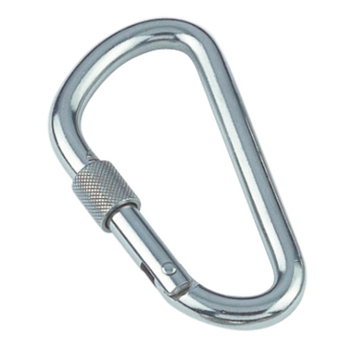 Karabijnhaak met borgmoer 10 x 115 mm RVS-316 main product photo