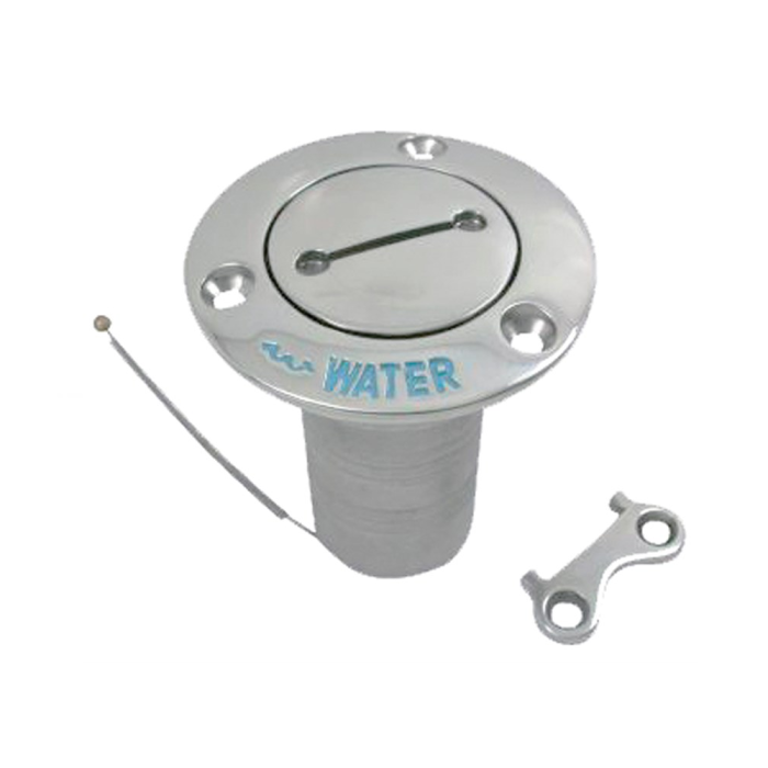Dekvuldop met sleutel WASTE 2 Inch RVS-316 (A4) main product photo