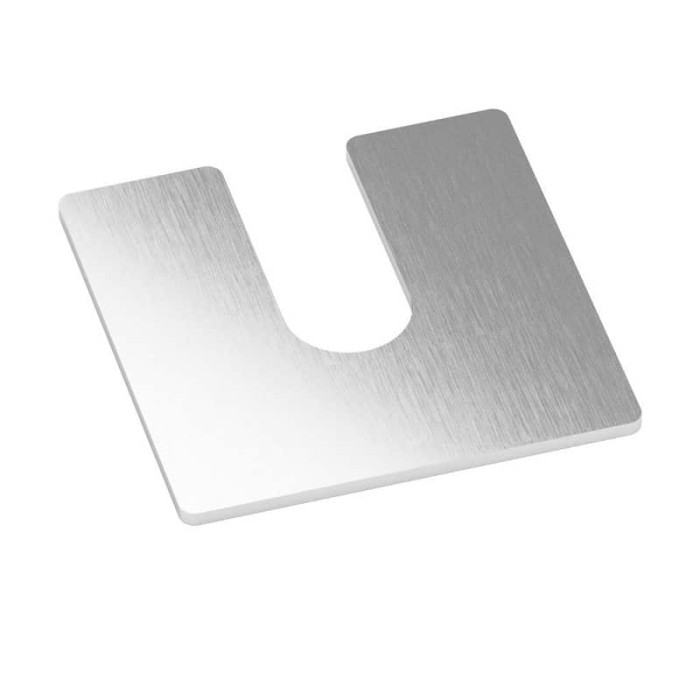 Opvulplaat Easy Glass Prime, dikte 1,0 mm, model 8416, aluminium (onbewerkt) main product photo