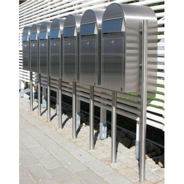 Brievenbusstatief Bobi Link, RVS main product photo