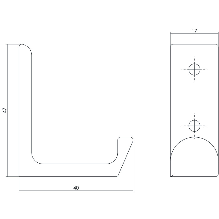 Intersteel Jashaak recht rvs mat main product photo