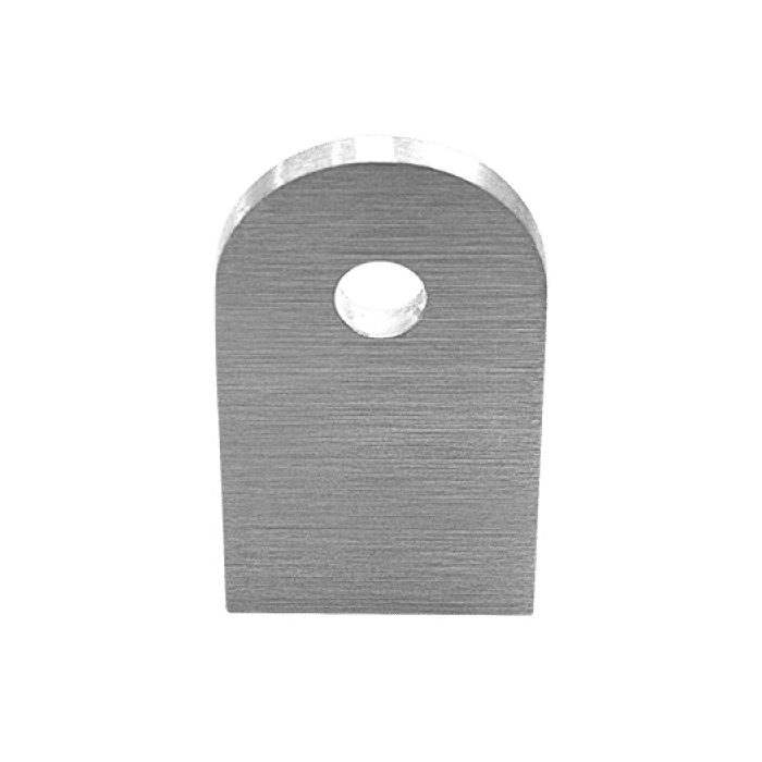 Laslip 70 x 40 x 6 mm RVS-304 mat geslepen main product photo