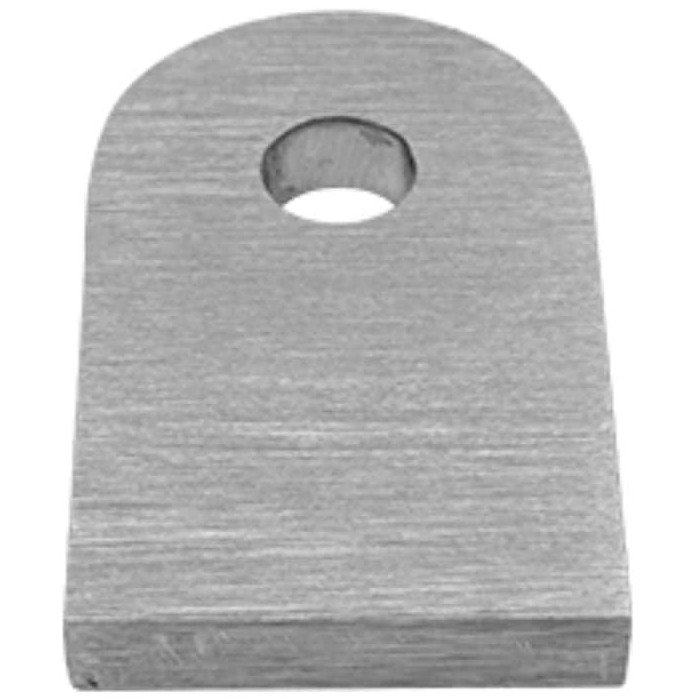 Laslip 50 x 30 x 6 mm RVS-304 mat geslepen main product photo
