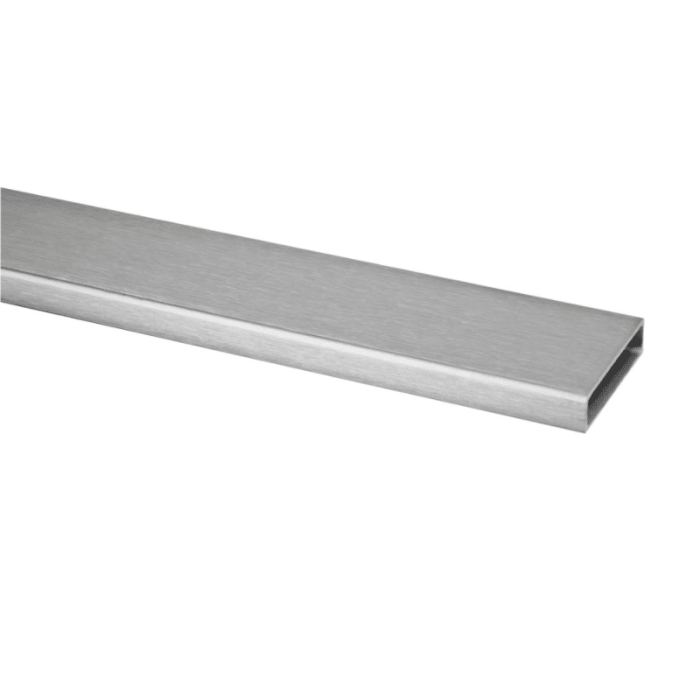 RVS koker 40 x 10 x 1,5 mm RVS-304 K320 geslepen main product photo