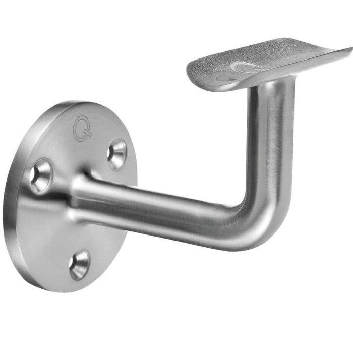 Leuningdrager buis Ø 42,4 mm RVS-316 mat geslepen model 0100 main product photo