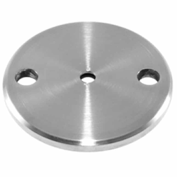 Schijf leuningsteun Ø 70 x 5 mm gat Ø 8,5 mm RVS-304 mat geslepen main product photo