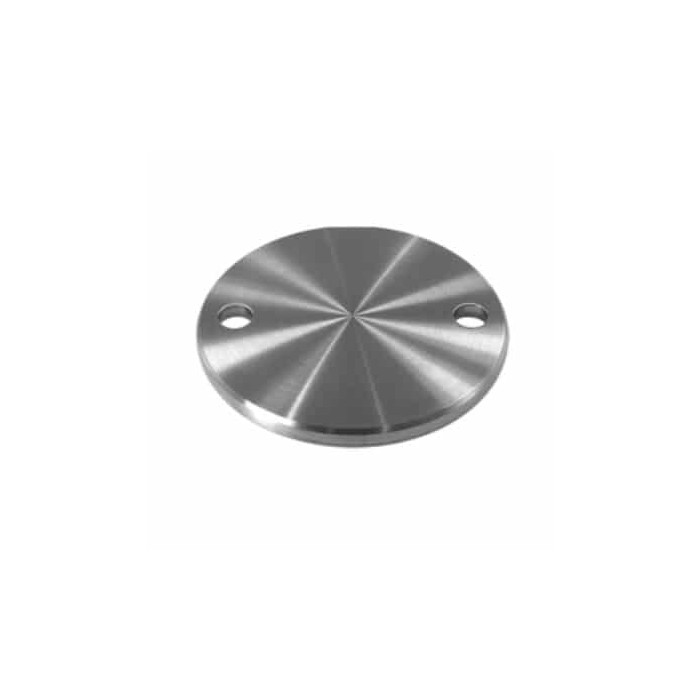 Ankerplaat Ø 100 x 6 mm RVS-304 mat geslepen main product photo