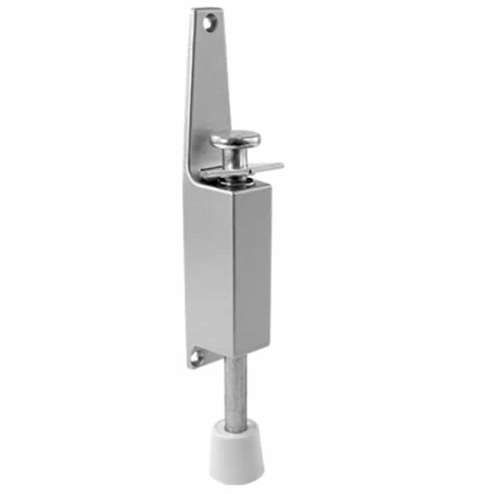 Deurklem met stopper, vergoten zink main product photo