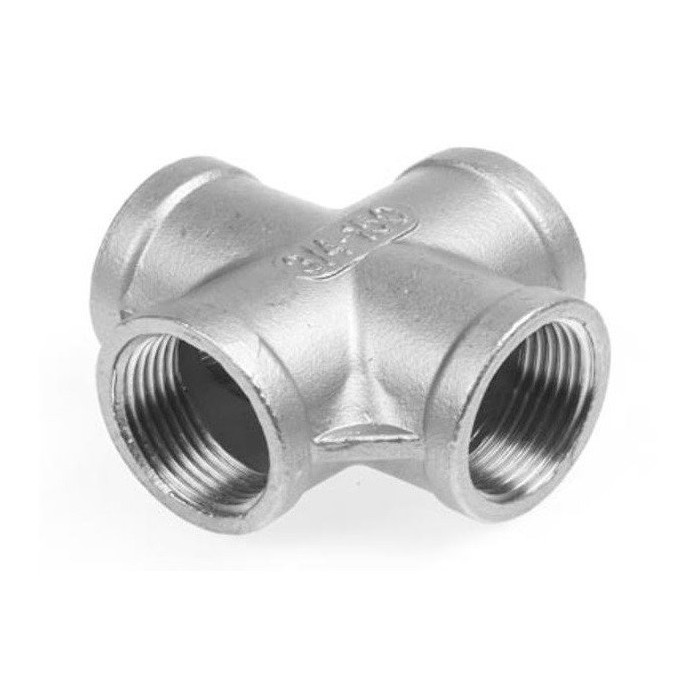 Kruisstuk BSP, 1/2 inch RVS-316 (A4) main product photo