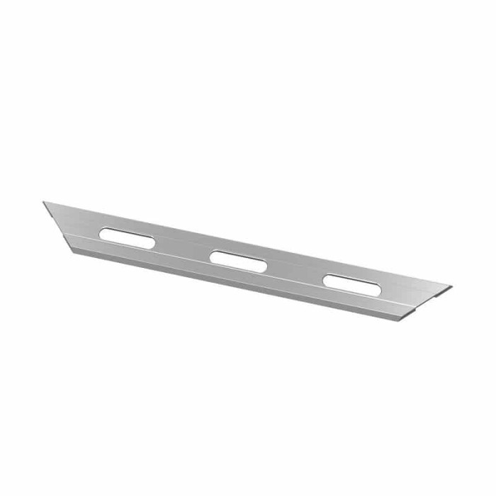 Drainageprofiel Easy Glass Prime, topmontage, lengte 527 mm, model 8417, aluminium (geanodiseerd) main product photo