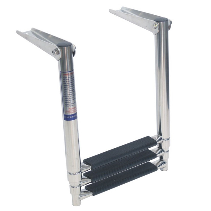 Zwemtrap telescoop 3 treden, 410-870mm RVS-316 (A4) main product photo