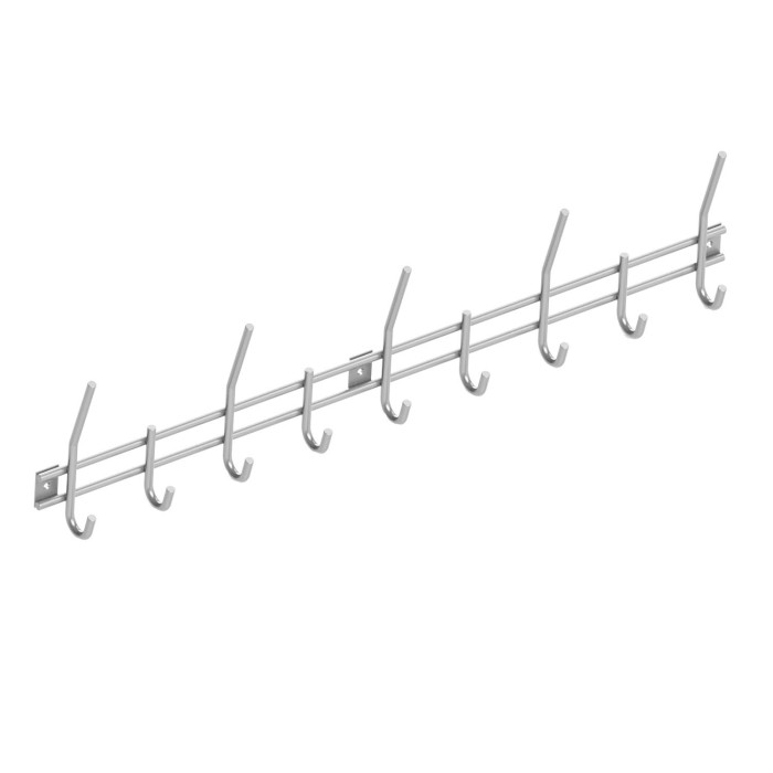 Intersteel Kapstok 9 haken rvs geborsteld main product photo