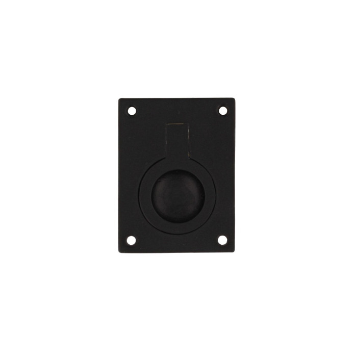 Intersteel Luikring rechthoekig 41 x 31 mm mat zwart main product photo