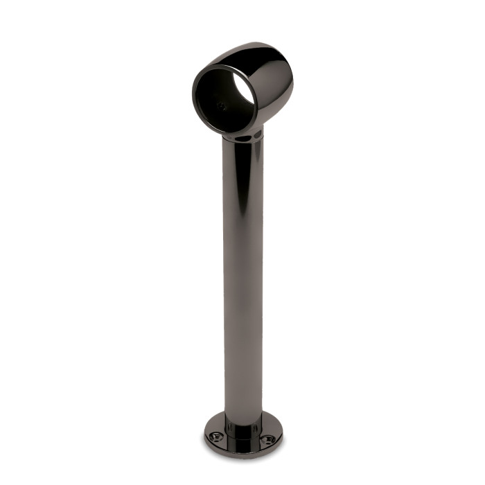 Voetsteun Meg voor buis Ø 25,4 mm zamak zwart main product photo