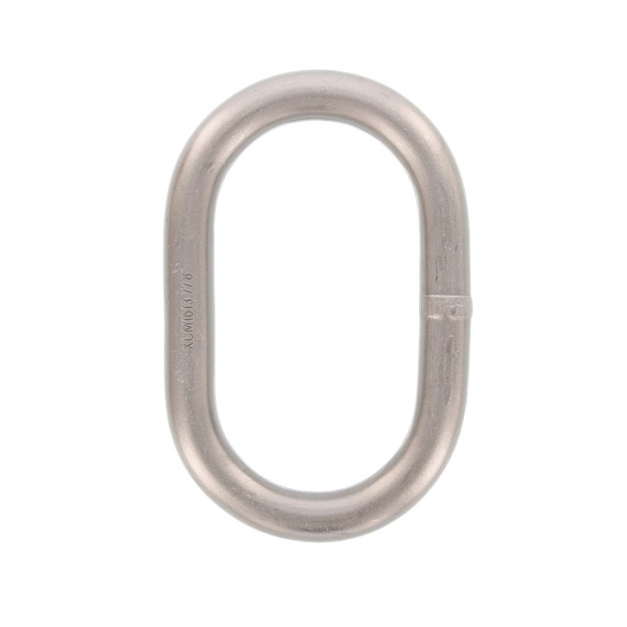Ophangring ovaal voor ketting 6 en 7 mm RVS-318L (Duplex) main product photo
