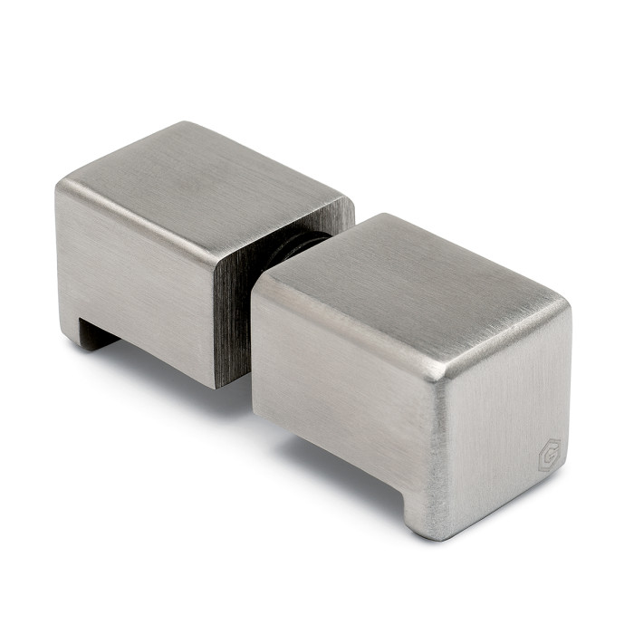 Glasdeurknop, dubbelzijdig Aije RVS-304 mat geslepen main product photo