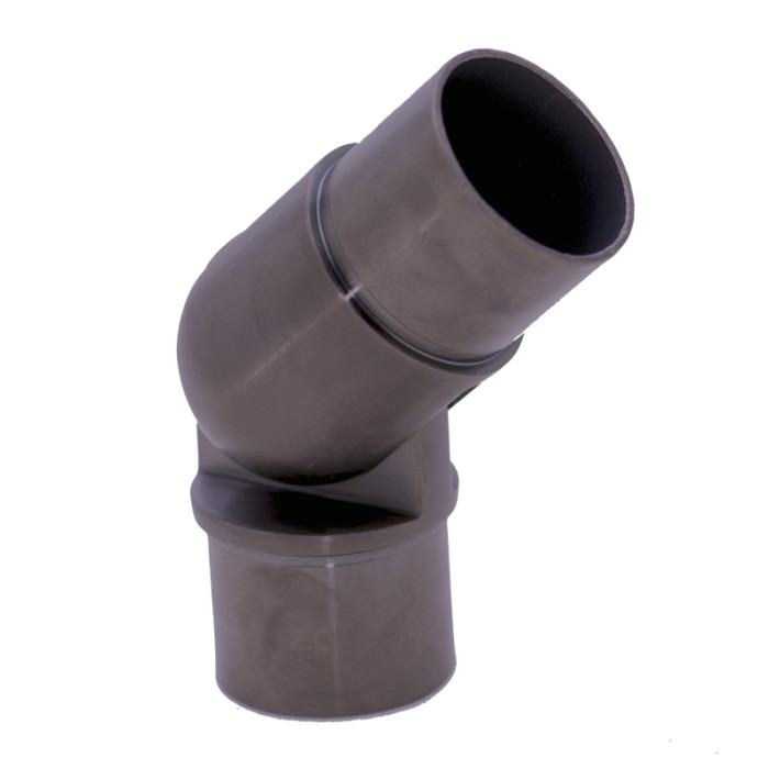 Buisverbinder variabel voor buis 42,4 x 2,0 mm vast RVS-316 antracietgrijs model 0221 main product photo