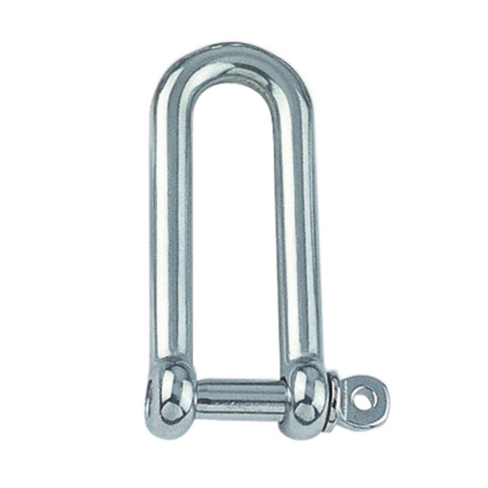 D-sluiting lang met borgpin 16 mm RVS-316 main product photo