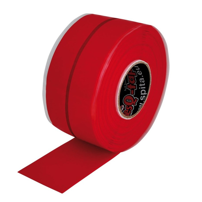 ResQ-tape reparatie tape Silicium 25 x 3650 mm rood main product photo