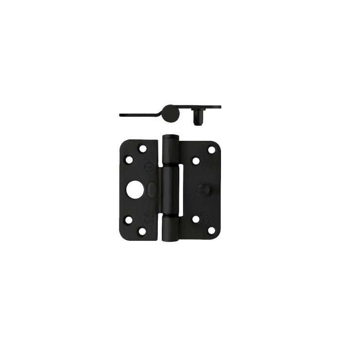Intersteel Glijlagerscharnier SKG*** 89 x 89 x 3 mm DIN rechts zwart main product photo
