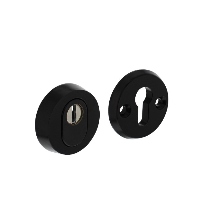 Intersteel Veiligheidsrozet SKG*** rond met kerntrekbeveiliging aluminium zwart main product photo