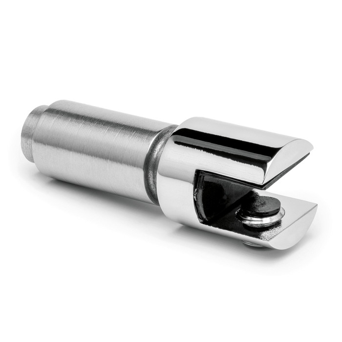 Glashouder voor buis Ø 19,0 mm, plafondmontage Alla zamak chroom look main product photo