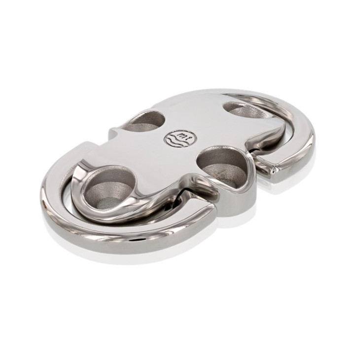 Opvouwbaar padoog lengte 45 mm voor 4 schroeven RVS-316 main product photo