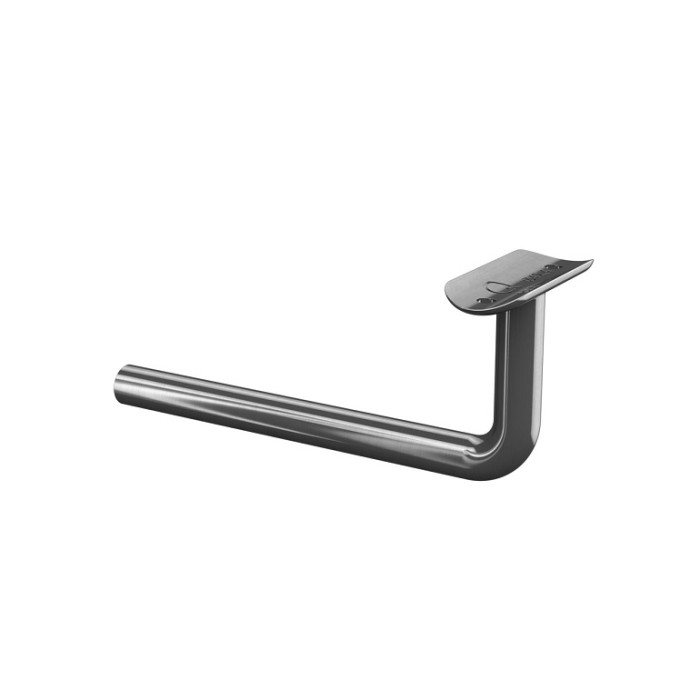Steel voor leuninghouder 48,3 mm M8 RVS-304 mat geslepen model 0809 main product photo