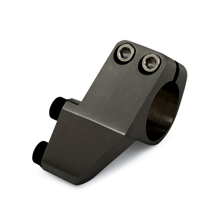 Deurstopper voor schuifdeur Genoveva rechts RVS-304 zwart main product photo