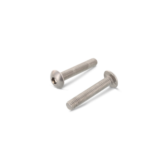 Laagbolkopschroef M8 x 45 mm Art. 9020 RVS A2-70 SW5,5 (100 stuks) main product photo