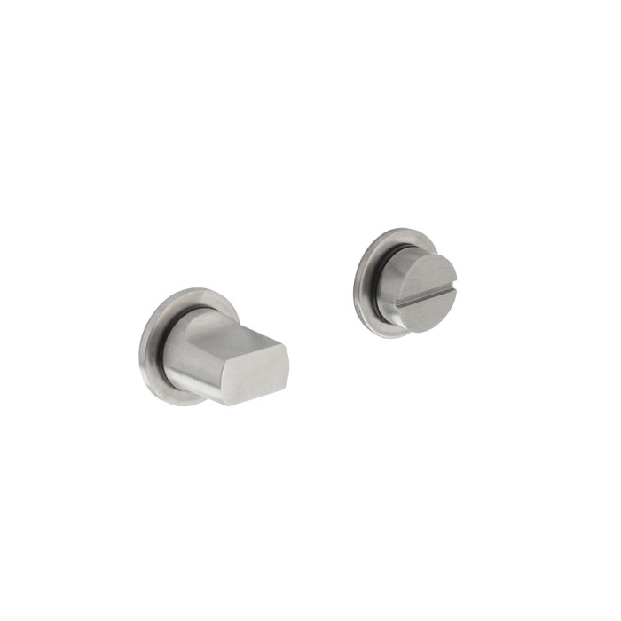 Intersteel WC-sluiting met minimalistische ronde rozet rvs geborsteld main product photo