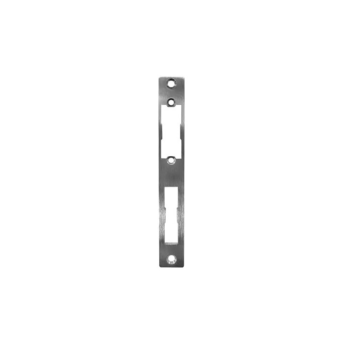 Vlakke sluitplaat voor elektrische deuropener 176 x 23,5 x 3 mm RVS-304 main product photo