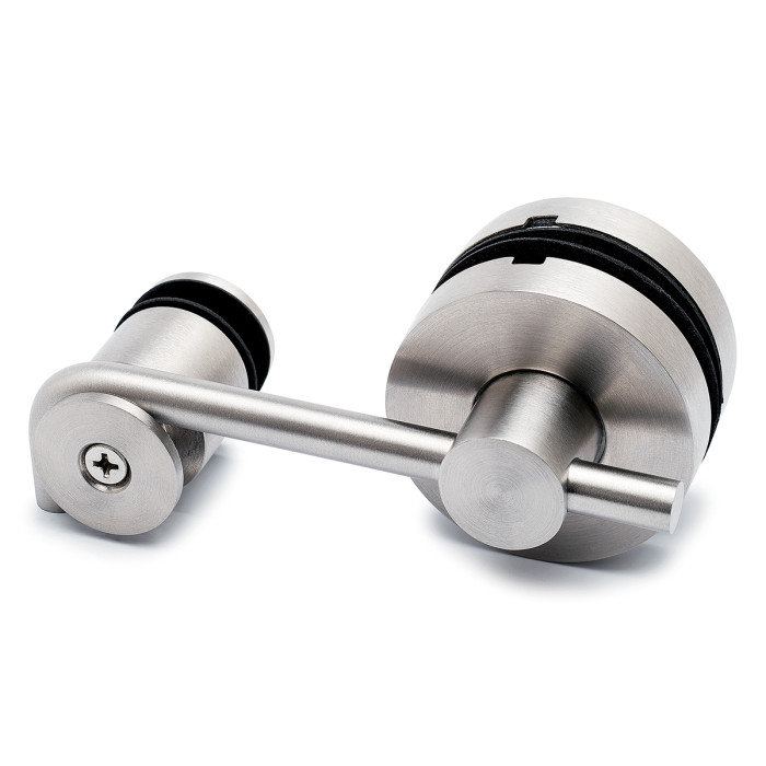 Glas toilet slot Antonia RVS-304 mat geslepen main product photo