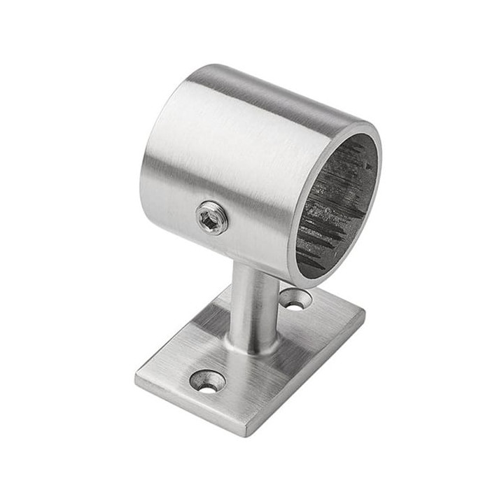 Wandsteun voor buis 28 mm RVS-316 mat geslepen main product photo