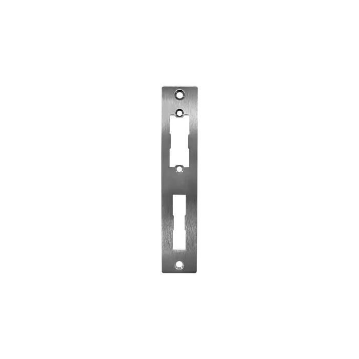 Vlakke sluitplaat voor elektrische deuropener 176 x 33,5 x 3 mm RVS-304 main product photo