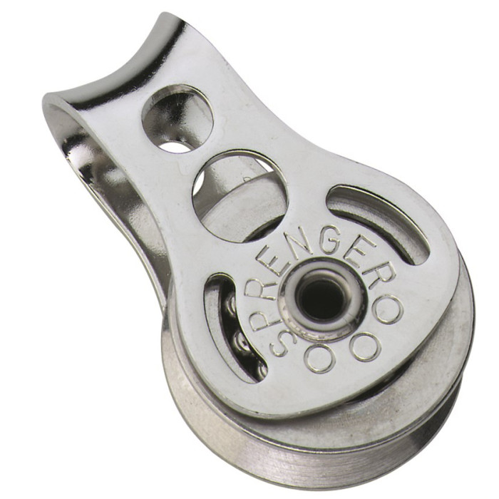 Sprenger katrol micro XS met kogellager Ø 19 mm touwmaat 4 mm RVS-304 main product photo