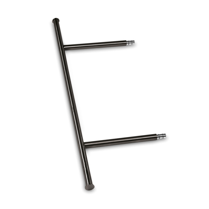 Dwarsconsole voor kledinghangers Sabrine Ø 25,4 mm 1200 mm zamak zwart main product photo