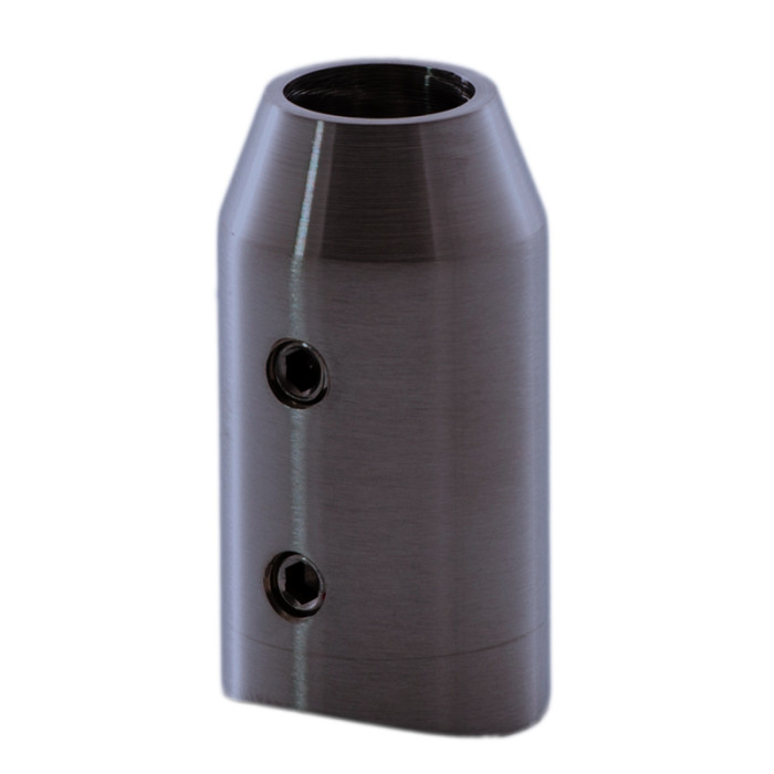 Stafhouder voor staf 12 mm buis 42,4 mm RVS-316 antracietgrijs model 0650 main product photo
