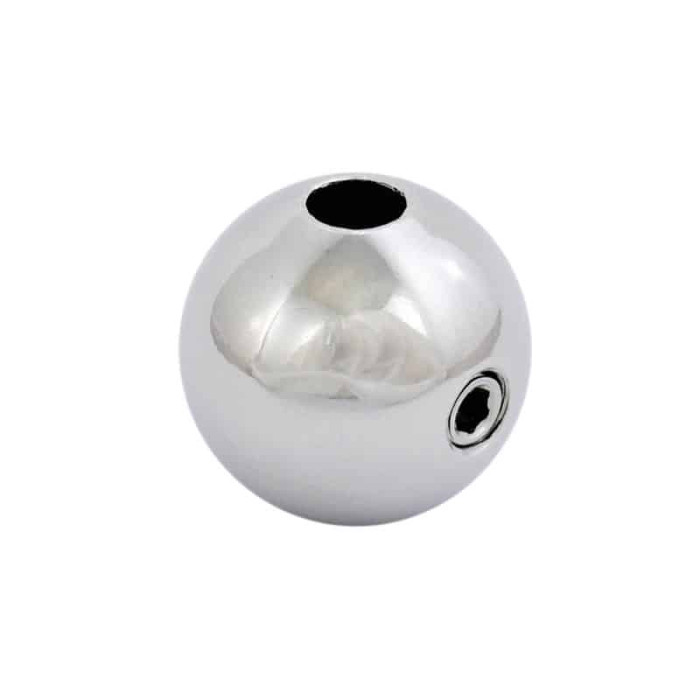 kogelstopper met binnendraad M4 15 mm RVS-316 glanzend gepolijst main product photo