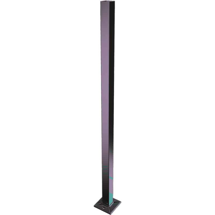 Baluster 40 x 40 x 2,0 mm lengte 970 mm RVS-316 antracietgrijs model 4164 main product photo