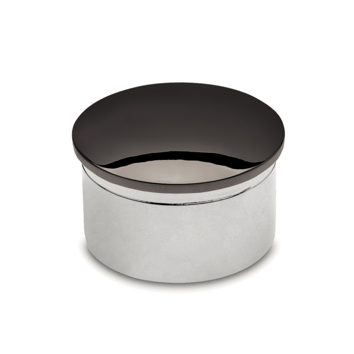 Afgeronde eindstop Hella voor buis Ø 25,4 mm zamak zwart main product photo