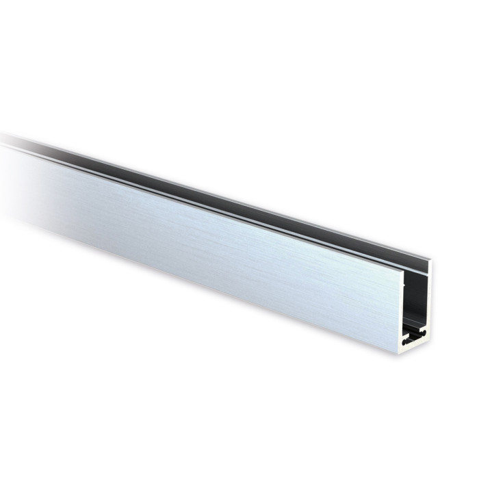 Aluminium U-profiel 40 x 25 x 40 mm onbewerkt main product photo