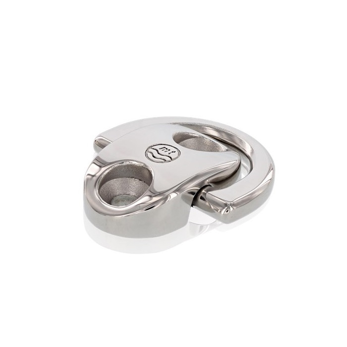 Opvouwbaar padoog lengte 45 mm voor 2 schroeven RVS-316 main product photo