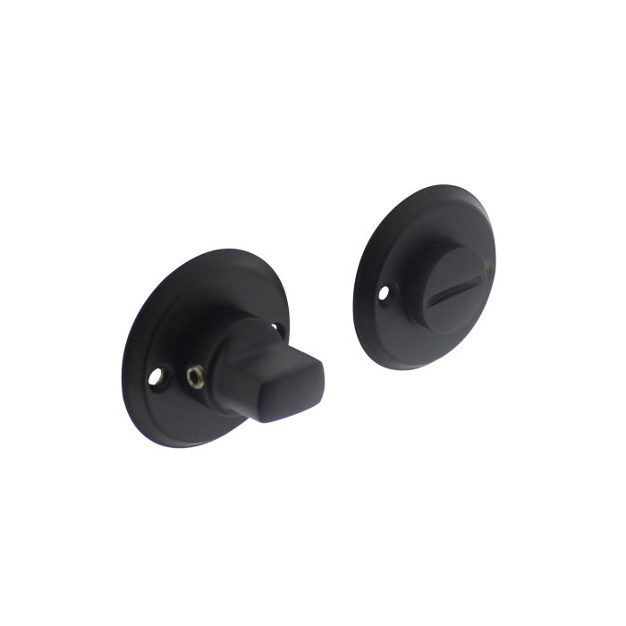 Intersteel Rozet toilet-/badkamersluiting schroefgat mat zwart main product photo