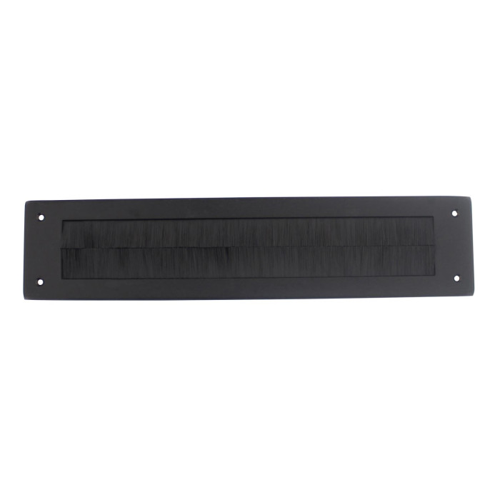 Intersteel Tochtwering rechthoek rvs/mat zwart main product photo