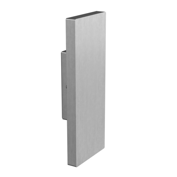 Vlakke eindkap boven 100,5 x 39 mm model 6842 aluminium onbewerkt main product photo