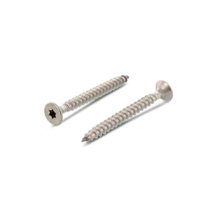 Seko houtbouwschroef met freesribben 6,0 x 40 mm Art. 9047 RVS A4-50 TX25 (100 stuks) main product photo