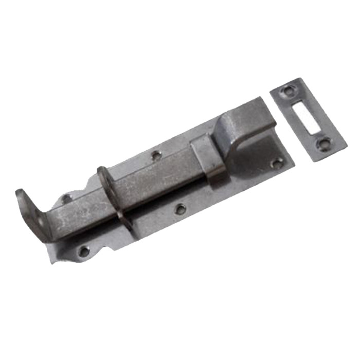 Hangslotschuif met bocht 100 mm RVS-304 main product photo